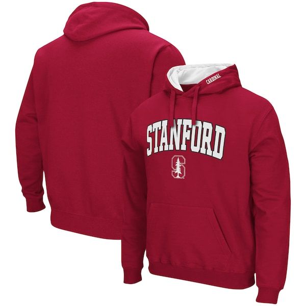 Stanford Cardinal Colosseum Arch & Logo 3.0 Pullover Hoodie - Cardinal