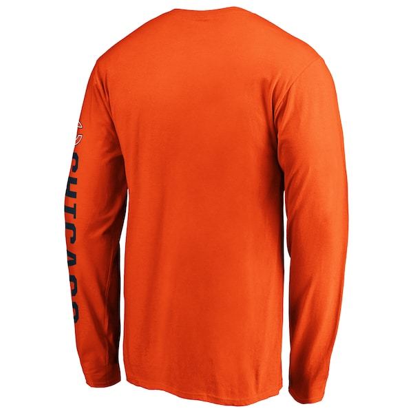 Chicago Bears Fanatics Branded Hometown Long Sleeve T-Shirt - Orange