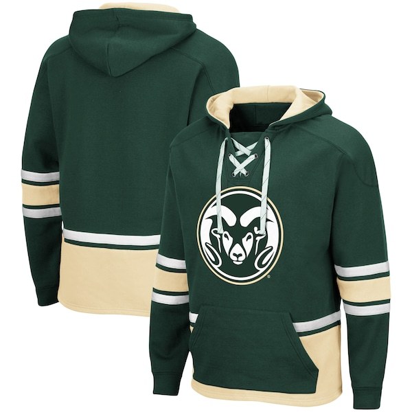 Colorado State Rams Colosseum Lace Up 3.0 Pullover Hoodie - Green