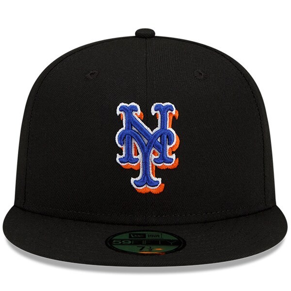 New York Mets New Era Alternate Authentic Collection On-Field 59FIFTY Fitted Hat - Black