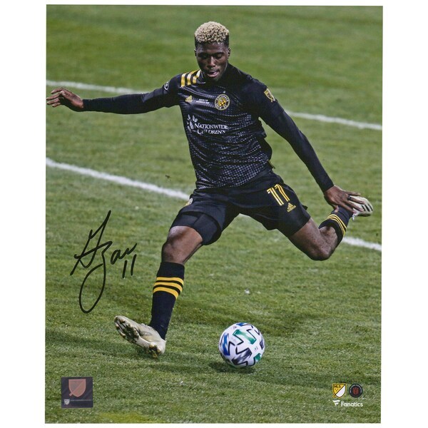 Gyasi Zardes Columbus Crew Fanatics Authentic Autographed 8" x 10" 2020 MLS Cup Photograph