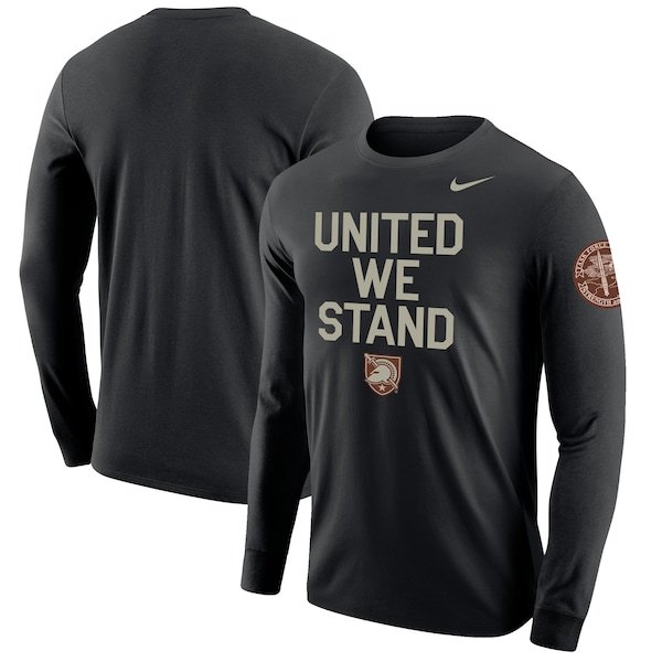 Army Black Knights Nike Rivalry United We Stand 2-Hit Long Sleeve T-Shirt - Black