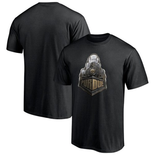 Purdue Boilermakers Fanatics Branded Team Midnight Mascot T-Shirt - Black