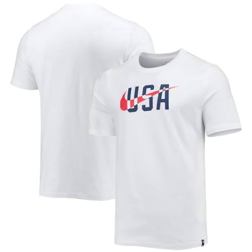 US Soccer Nike Swoosh T-Shirt - White