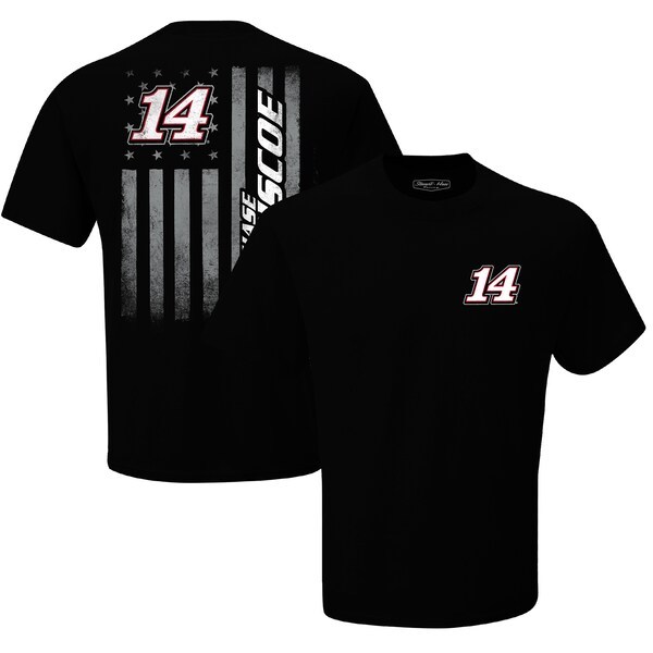 Chase Briscoe Stewart-Haas Racing Team Collection Exclusive Tonal Flag T-Shirt - Black