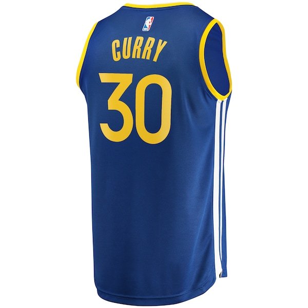Stephen Curry Golden State Warriors Fanatics Branded Fast Break Replica Player Jersey - Royal - Icon Edition