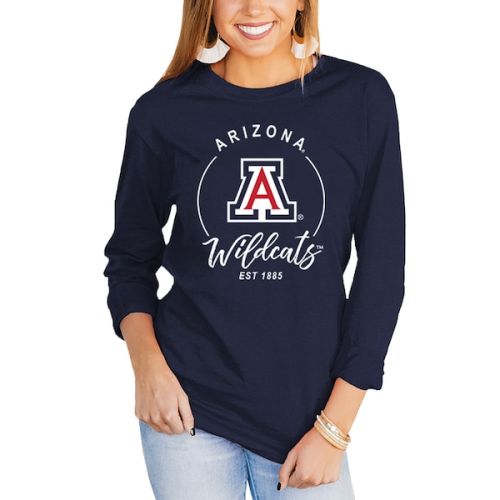 Arizona Wildcats Women's Varsity Long Sleeve T-Shirt - Navy