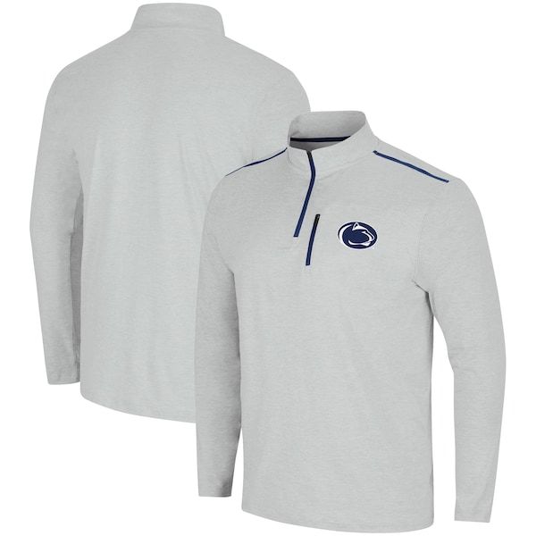 Penn State Nittany Lions Colosseum Great Scott Quarter-Zip Jacket - Heathered Gray