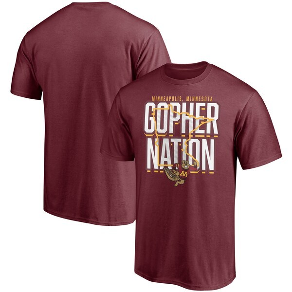 Minnesota Golden Gophers Fanatics Branded Hometown T-Shirt - Maroon
