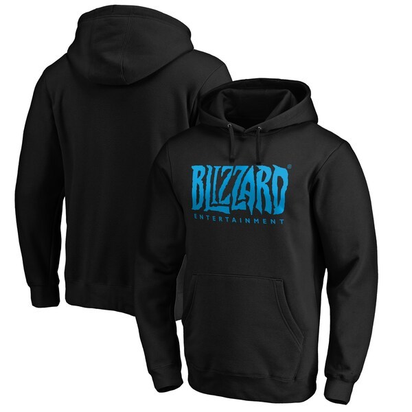 Blizzard Fanatics Branded Entertainment Logo Pullover Hoodie - Black