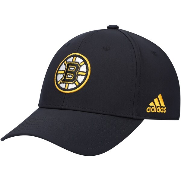 Boston Bruins adidas Team Flex Hat - Black