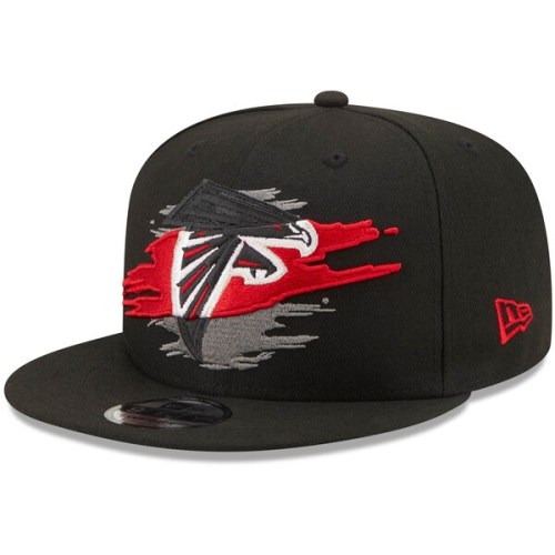 Atlanta Falcons New Era Logo Tear 9FIFTY Snapback Hat - Black