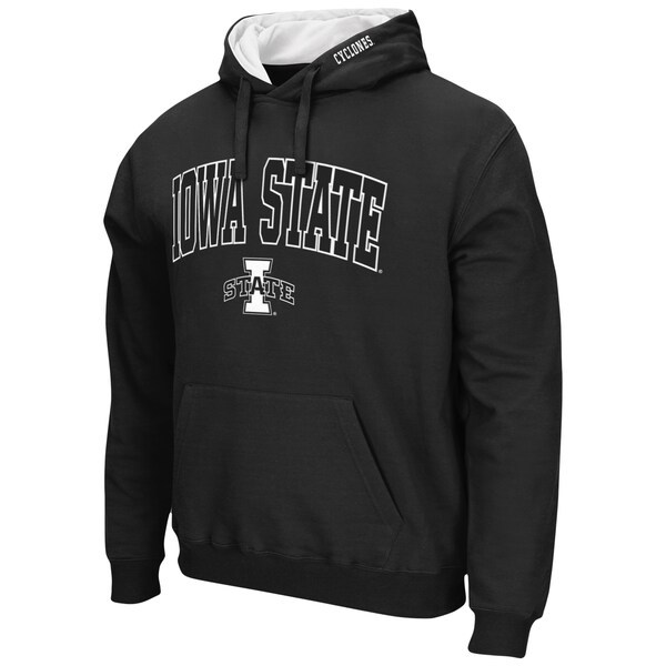 Iowa State Cyclones Colosseum Arch & Logo 3.0 Pullover Hoodie - Black