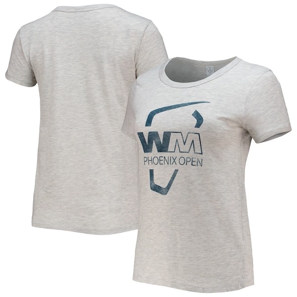 Waste Management Phoenix Open Alternative Apparel Women's Tri-Blend T-Shirt - Heathered Gray