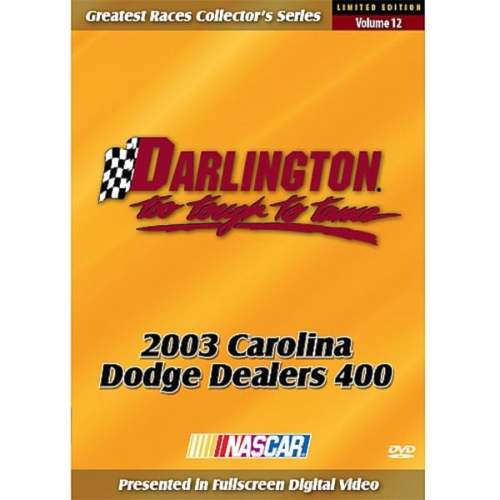 Team Marketing Carolina Dodge Dealers 400 The Complete '03 Race DVD