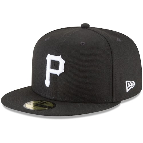 Pittsburgh Pirates New Era 59FIFTY Fitted Hat - Black