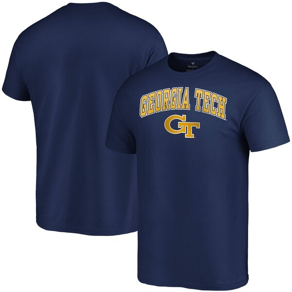 GA Tech Yellow Jackets Fanatics Branded Campus T-Shirt - Navy