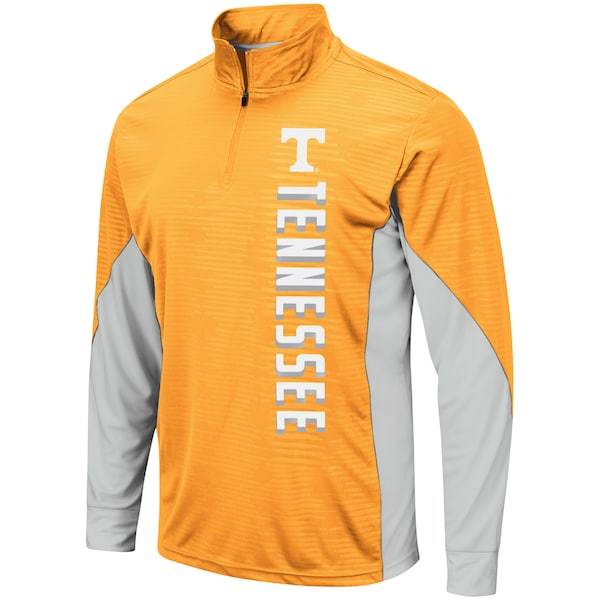 Tennessee Volunteers Colosseum Bart Windshirt Quarter-Zip Pullover Jacket - Tennessee Orange