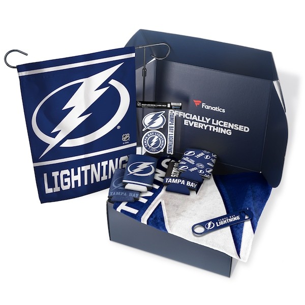 Tampa Bay Lightning Fanatics Pack Tailgate Game Day Essentials Gift Box - $80+ Value