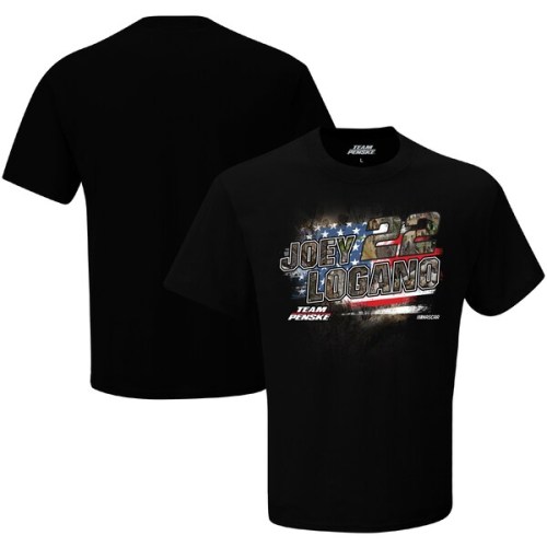 Joey Logano Team Penske Camo Patriotic T-Shirt - Black