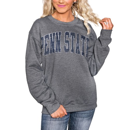 Penn State Nittany Lions Women's Kickoff Perfect Pullover Sweatshirt - Charcoal