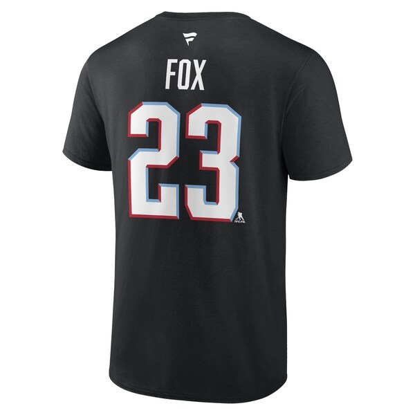 Adam Fox New York Rangers Fanatics Branded 2022 NHL All-Star Game Name & Number T-Shirt - Black
