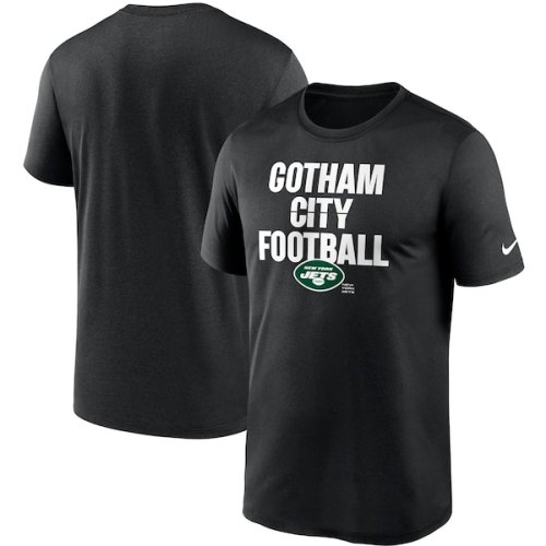 New York Jets Nike Legend Local Phrase Performance T-Shirt - Black