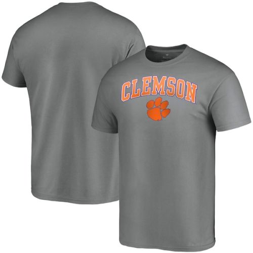 Clemson Tigers Fanatics Branded Campus T-Shirt - Charcoal