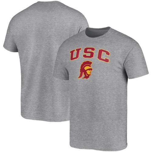 USC Trojans Fanatics Branded Campus T-Shirt - Heathered Gray