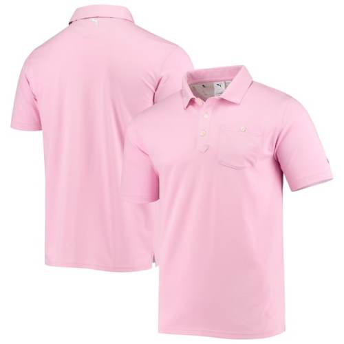 Arnold Palmer Puma Signature Pocket Polo - Pink