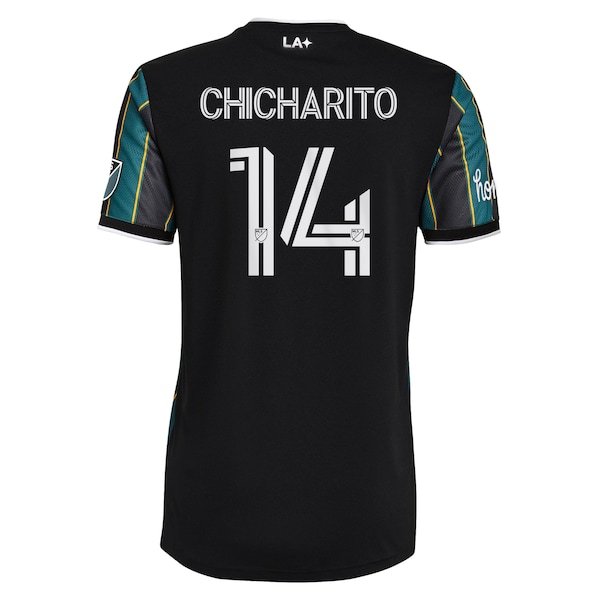 Chicharito LA Galaxy adidas 2021 The LA Galaxy Community Kit Authentic Player Jersey - Black