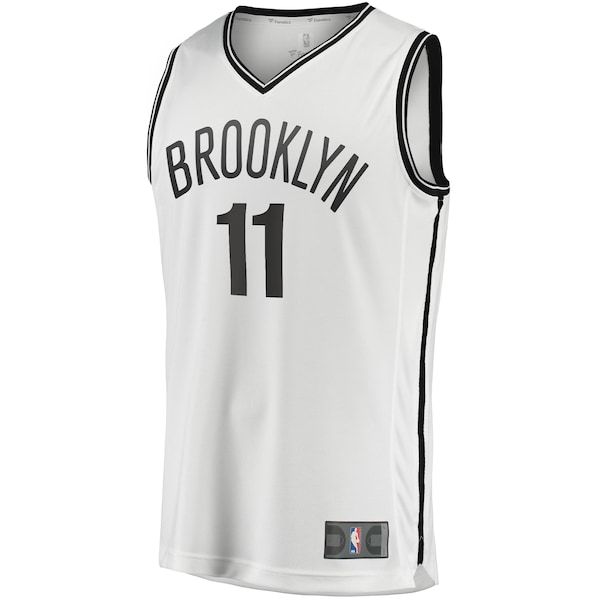 Kyrie Irving Brooklyn Nets Fanatics Branded Youth 2020/21 Fast Break Player Jersey - White - Association Edition