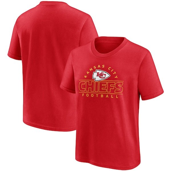 Kansas City Chiefs Fanatics Branded Youth Dual Threat T-Shirt - Red