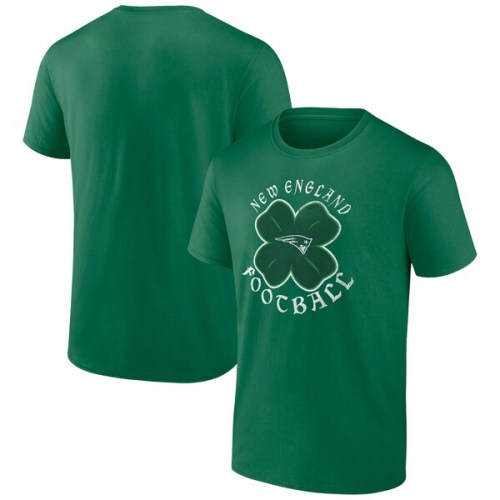 New England Patriots Fanatics Branded Celtic Clover T-Shirt - Kelly Green