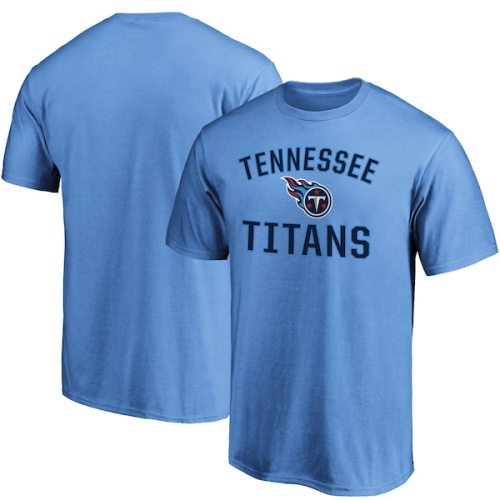 Tennessee Titans Fanatics Branded Victory Arch T-Shirt - Light Blue