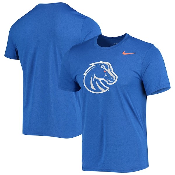 Boise State Broncos Nike School Logo Legend Performance T-Shirt - Royal