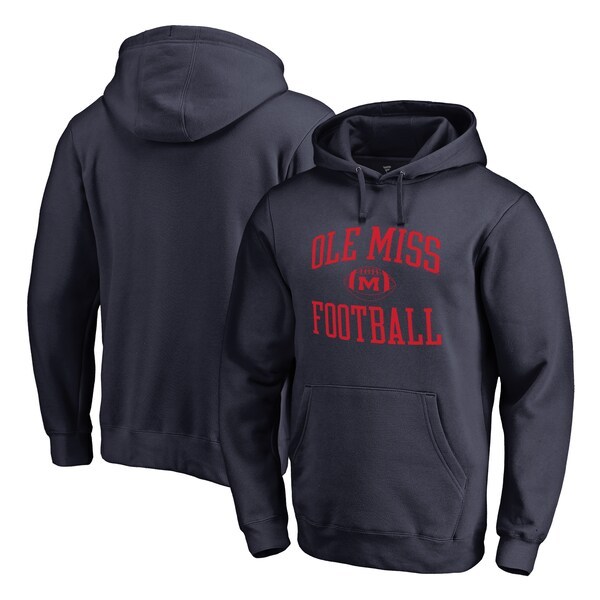 Ole Miss Rebels Fanatics Branded First Sprint Pullover Hoodie - Navy