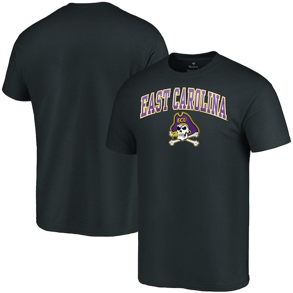 East Carolina Pirates Campus T-Shirt - Black