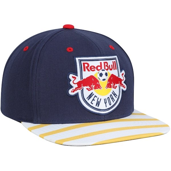 New York Red Bulls Mitchell & Ness Diamond Adjustable Snapback Hat - Navy
