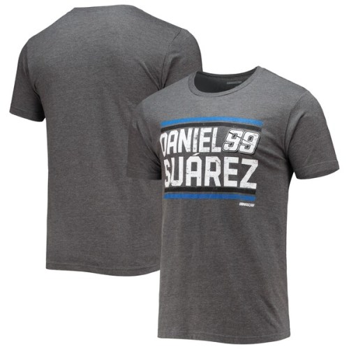 Daniel Suarez Restart T-Shirt - Heathered Charcoal