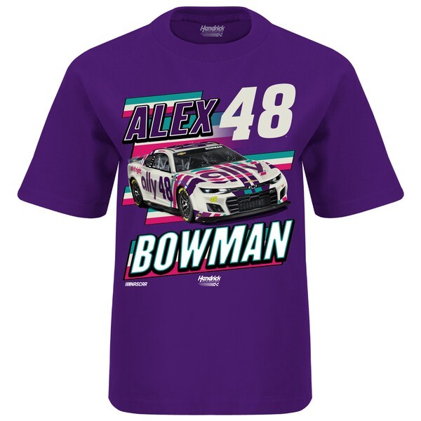 Alex Bowman Hendrick Motorsports Team Collection Youth ally Chicane T-Shirt - Purple