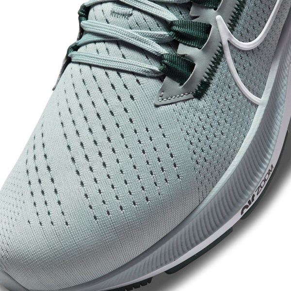 Michigan State Spartans Nike Unisex Zoom Pegasus 38 Running Shoe - Gray