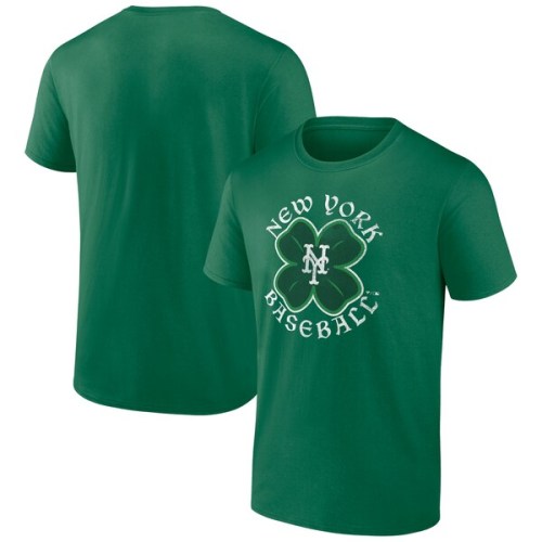 New York Mets Fanatics Branded Celtic Clover T-Shirt - Kelly Green