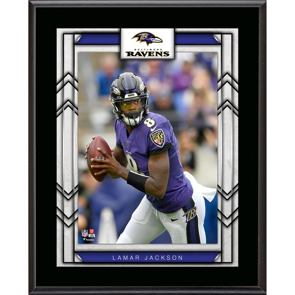 Lamar Jackson Baltimore Ravens Fanatics Authentic 10.5" x 13" Player Sublimated Plaque