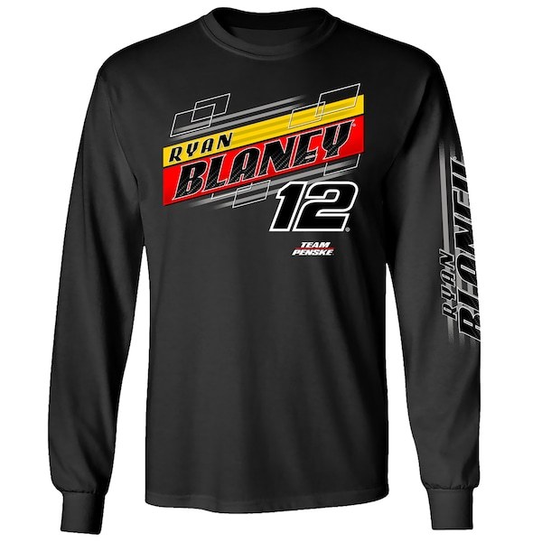 Ryan Blaney Team Penske Long Sleeve T-Shirt - Black