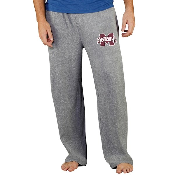 Mississippi State Bulldogs Concepts Sport Mainstream Terry Pants - Gray