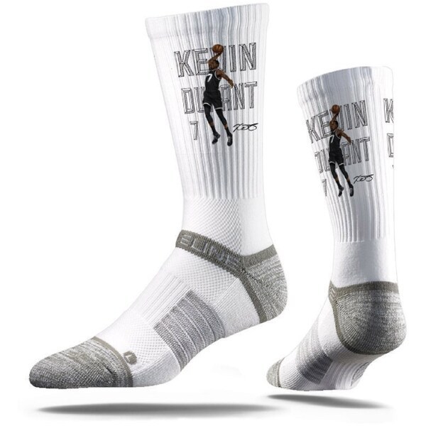 Kevin Durant Brooklyn Nets Strideline Premium Player Action Full Sub Crew Socks