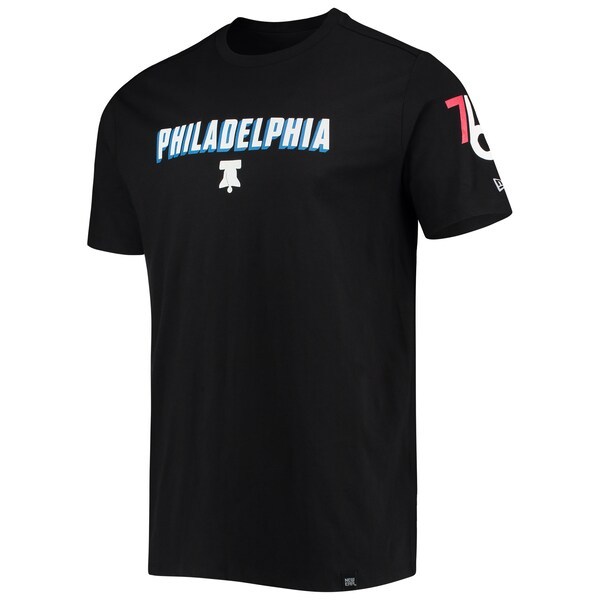 Ben Simmons Philadelphia 76ers New Era City Edition Player T-Shirt - Black
