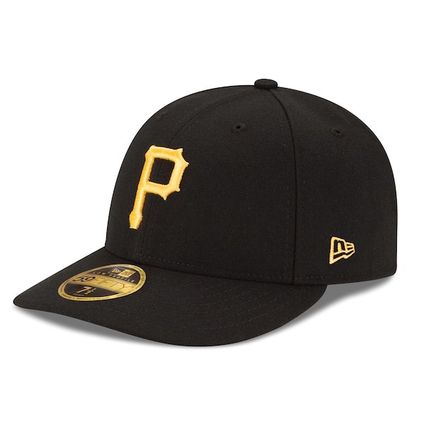 Pittsburgh Pirates New Era Authentic Collection On Field Low Profile Game 59FIFTY Fitted Hat - Black