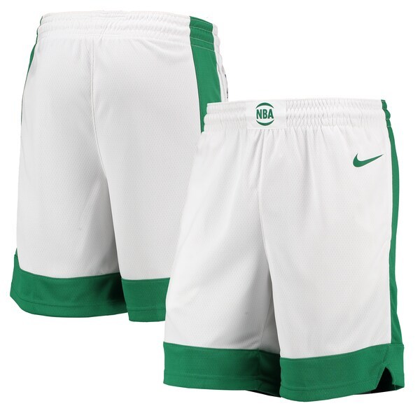 Boston Celtics Nike 2020/21 City Edition Swingman Shorts - White